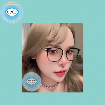 Gọng nhựa càng kính titanium mã M6163